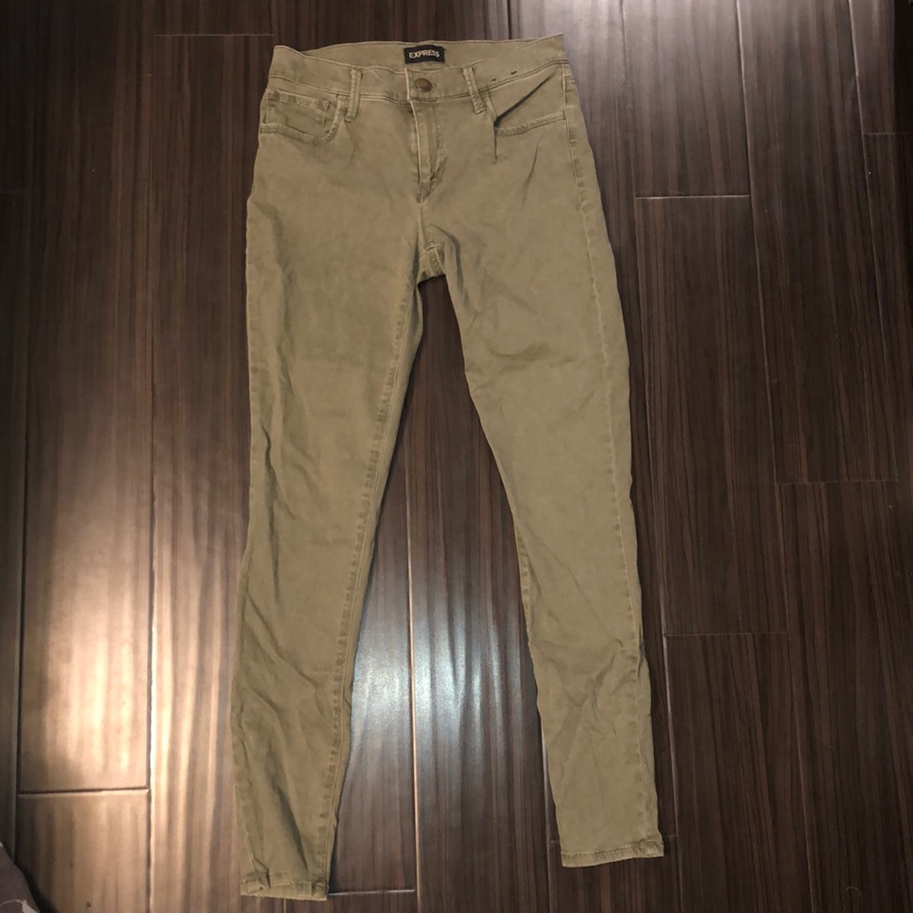 Army Green Jeans
